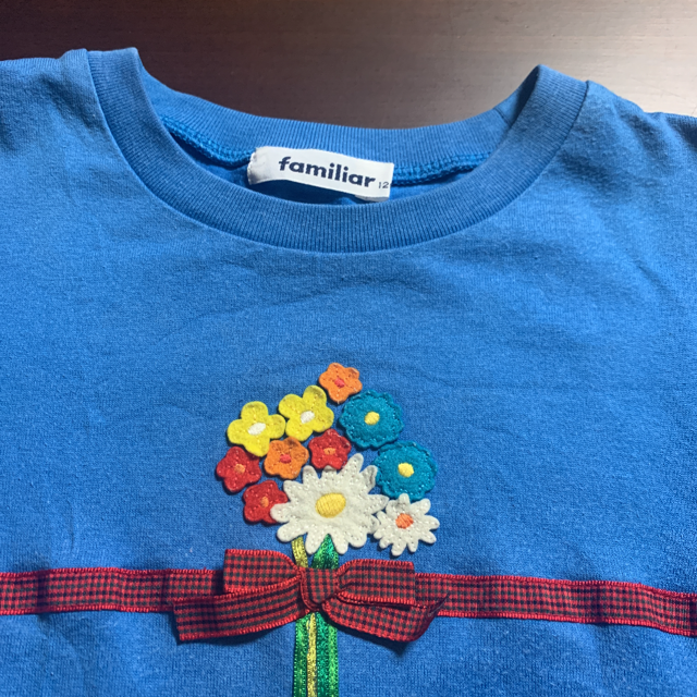 familiar(ファミリア)のファミリア　Tシャツ　2枚 キッズ/ベビー/マタニティのキッズ服女の子用(90cm~)(Tシャツ/カットソー)の商品写真