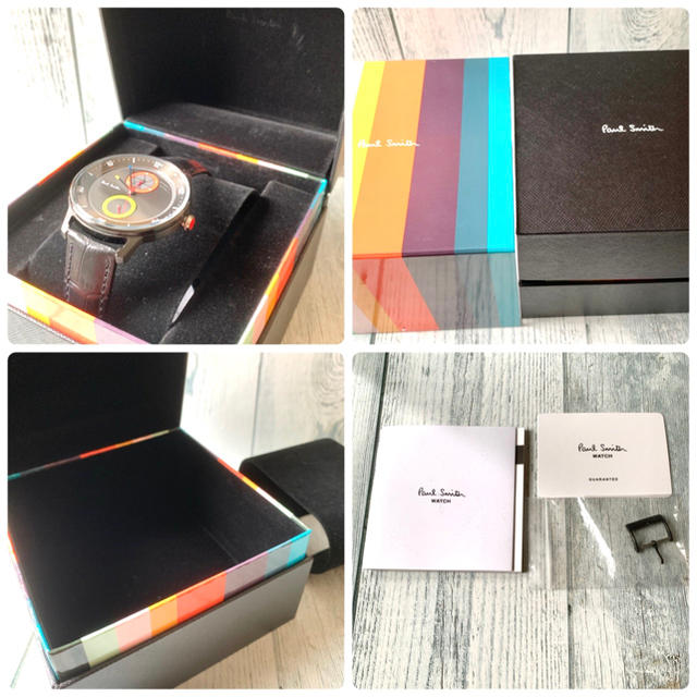 Paul Smith(ポールスミス)の【美品】Paul Smith ポールスミス 腕時計 チャーチストリート ブラック メンズの時計(腕時計(アナログ))の商品写真