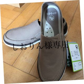 クロックス(crocs)のしおりん様専用　クロックス　スリッポン　27cm  US m9(スリッポン/モカシン)