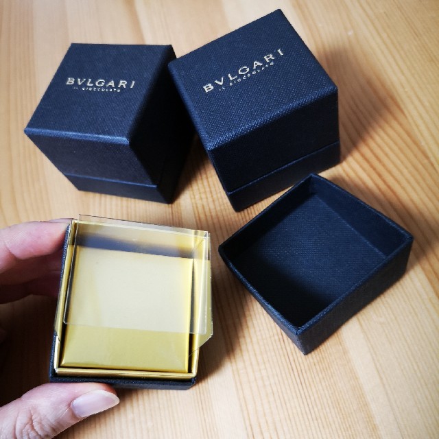 BVLGARI(ブルガリ)のBVLGARIの空き箱　チョコレート　3個 その他のその他(その他)の商品写真