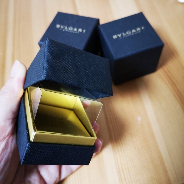 BVLGARI(ブルガリ)のBVLGARIの空き箱　チョコレート　3個 その他のその他(その他)の商品写真