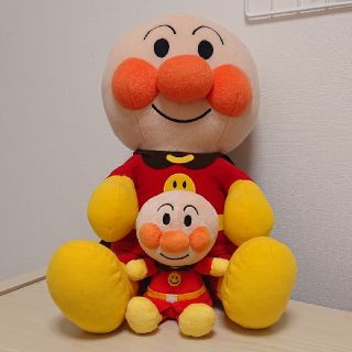 アンパンマン(アンパンマン)のアンパンマン ぬいぐるみ 大小2体セット(ぬいぐるみ)