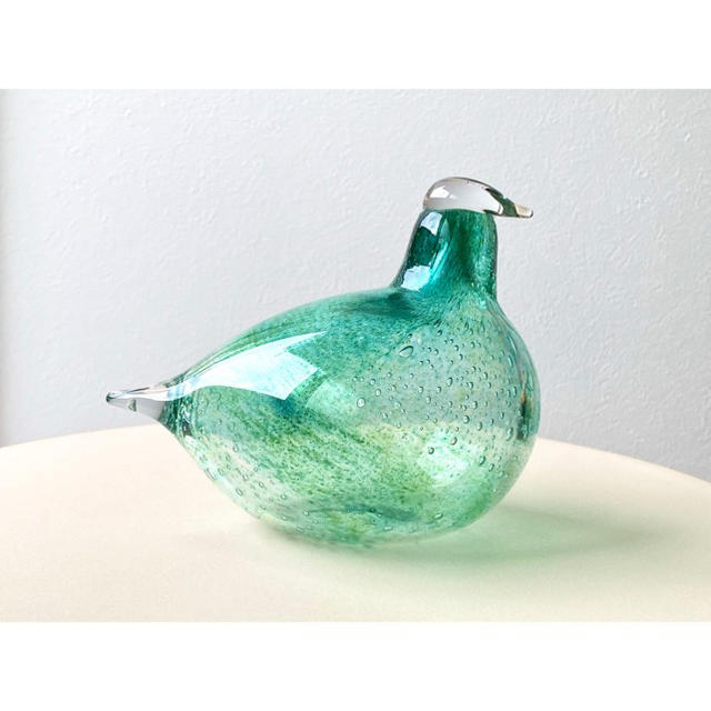 iittala(イッタラ)のGreen Bird オイバ・トイッカ バード イッタラ インテリア/住まい/日用品のインテリア小物(置物)の商品写真