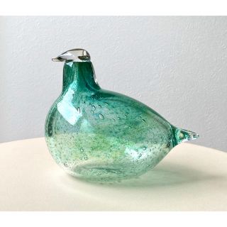 イッタラ(iittala)のGreen Bird オイバ・トイッカ バード イッタラ(置物)