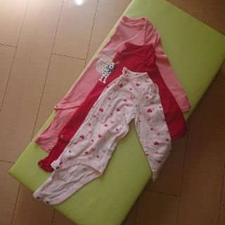 ベビーギャップ(babyGAP)の長袖  肌着  サイズ90  3枚セット(下着)