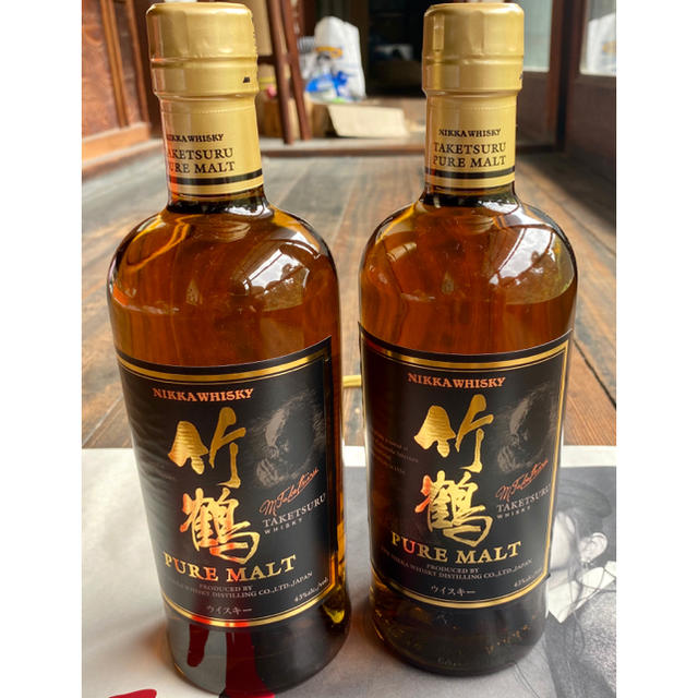 ニッカ 竹鶴 NIKKA ピュアモルト WHISKY 700ml 2本セット