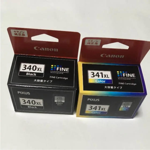 Canon - キャノン 純正品 インク カートリッジ 大容量タイプ 340XL 341XLの通販 by 陽菜@即購入OK｜キヤノンならラクマ