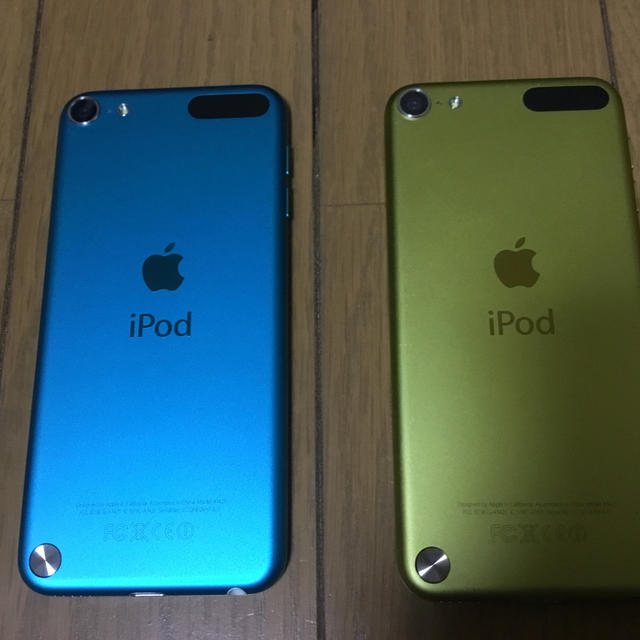 iPod touch(アイポッドタッチ)のI pod touch 5世代　各々64GB   ブルー.ライムイエロー その他のその他(その他)の商品写真