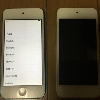 アイポッドタッチ(iPod touch)のI pod touch 5世代　各々64GB   ブルー.ライムイエロー(その他)