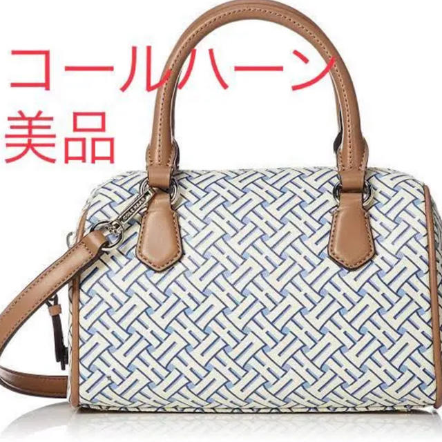 ⭐︎超美品⭐︎コールハーン　ミニバレルサッチェル