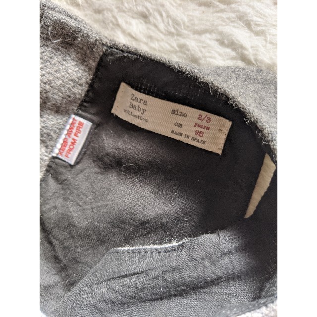 ZARA(ザラ)のZARA サロペット98cm キッズ/ベビー/マタニティのキッズ服女の子用(90cm~)(ワンピース)の商品写真