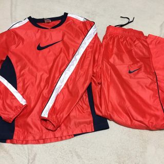 ナイキ(NIKE)の中古★ナイキS ピステ上下セット　赤　サッカー　スポーツ(ウェア)