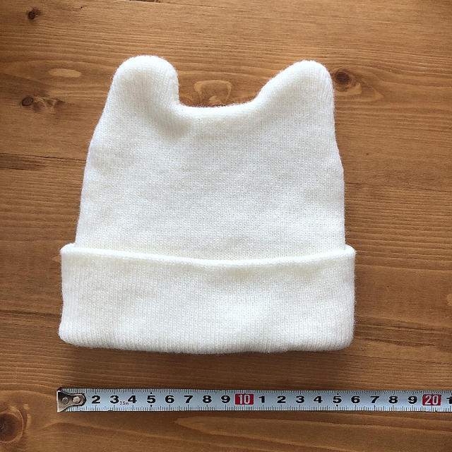 babyGAP(ベビーギャップ)の新品　ニット帽　クマ耳　ネコ耳　2点セット キッズ/ベビー/マタニティのこども用ファッション小物(帽子)の商品写真