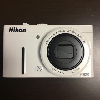 ニコン(Nikon)のニコンNICON COOLPIX P310 ホワイト デジタルコンパクトカメラ(コンパクトデジタルカメラ)