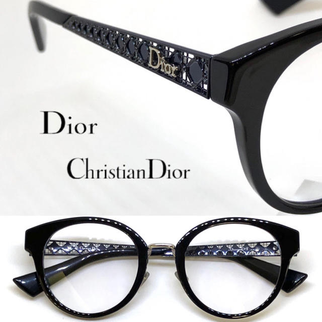 Christian Dior(クリスチャンディオール)のChristian Dior クリスチャン ディオール AMA07F 807 レディースのファッション小物(サングラス/メガネ)の商品写真