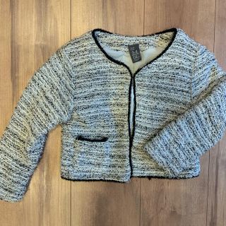 ザラキッズ(ZARA KIDS)のZARA ツイードジャケット　104(ジャケット/上着)