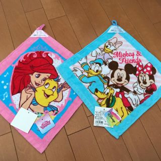 ディズニー(Disney)の新品 ループタオル ディズニー ２枚セット(タオル)