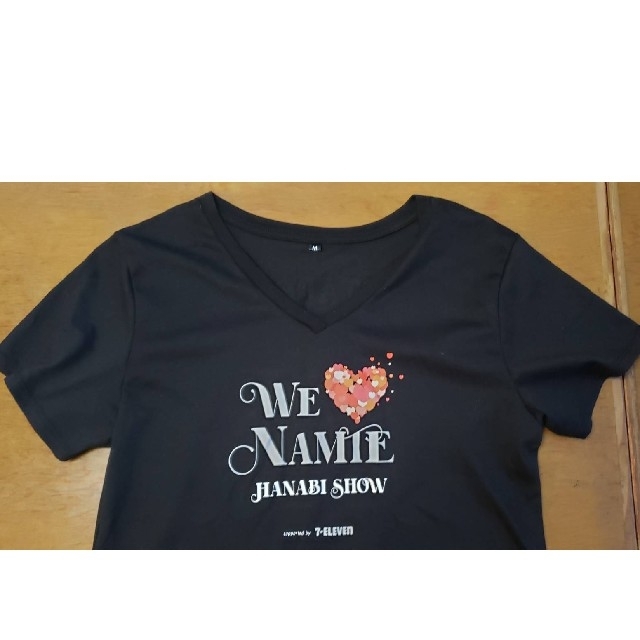 新品！(ですが訳あり)非売品！2019安室奈美恵花火ショースタッフTシャツM