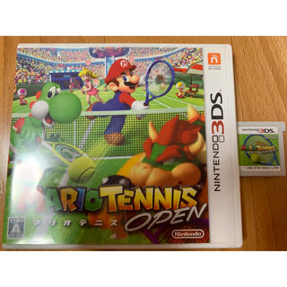 ニンテンドー3DS(ニンテンドー3DS)のマリオテニス オープン 3DS(携帯用ゲームソフト)