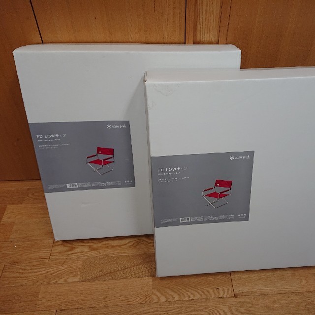 新品 スノーピーク FD lowチェア 2脚セット LV-075RD スポーツ