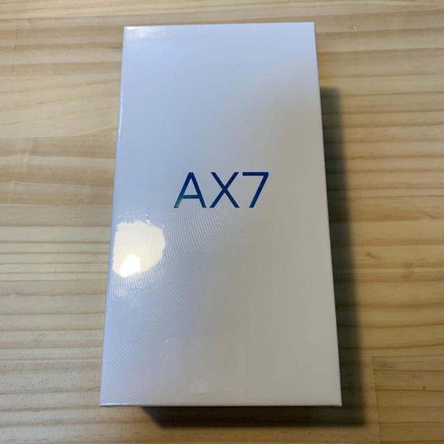 OPPO AX7 新品未使用 ゴールド