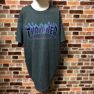 スラッシャー(THRASHER)のスラッシャー Tシャツ　フレアパターン　ファイヤーパターン　スケーター　ロゴ　(シャツ)