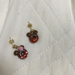 ミッキーマウス(ミッキーマウス)のミッキー　ミニー　ピアス(ピアス)