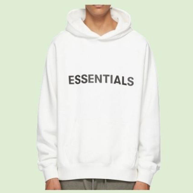 新品未開封 essentials パーカー M