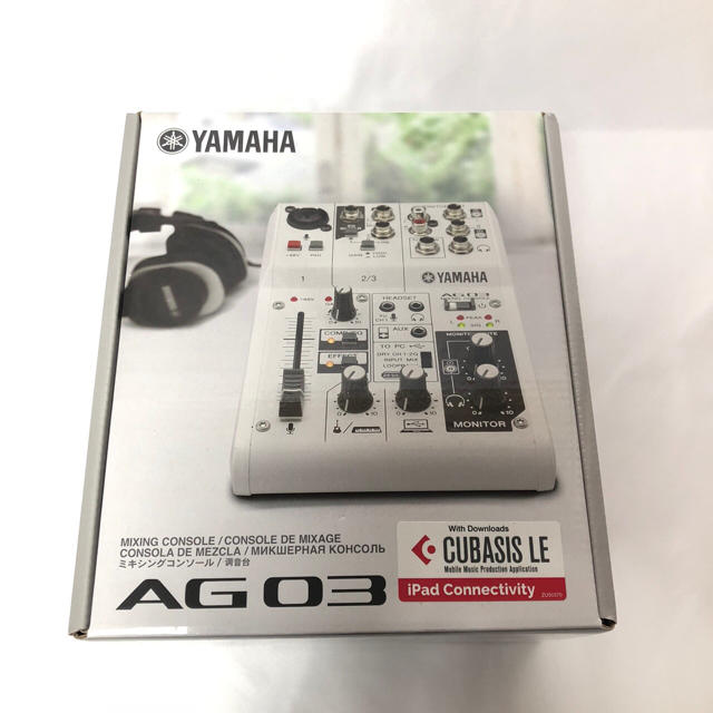 DTM/DAW【新品・未使用】ミキシングコンソール YAMAHA AG03 - www