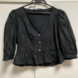 ザラ(ZARA)の【ワンコイン特別価格】ZARA フリルブラウス(シャツ/ブラウス(半袖/袖なし))