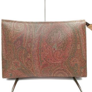 エトロ(ETRO)のETRO(エトロ) セカンドバッグ レザー(セカンドバッグ/クラッチバッグ)