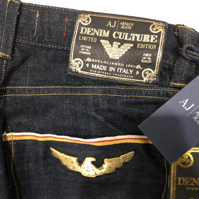 激レア限定！定価590$イタリア製 アルマーニジーンズARMANI JEANS