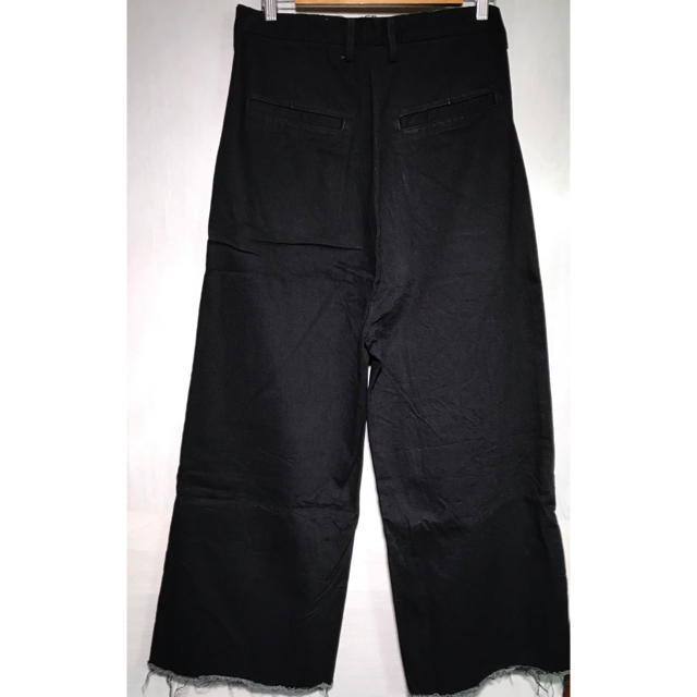 Jieda(ジエダ)のJieDa FRAY DENIM WIDE DENIM SLACKS BLK 2 メンズのパンツ(デニム/ジーンズ)の商品写真