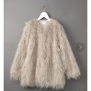 ビューティアンドユースユナイテッドアローズ(BEAUTY&YOUTH UNITED ARROWS)の6 roku  FAKE FUR COAT コート(毛皮/ファーコート)