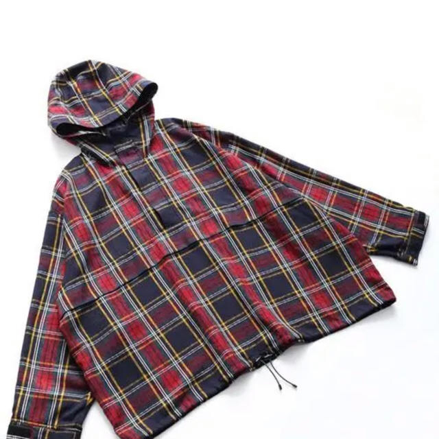 SHAREEF - SHAREEF TARTAN CHECK P/O PARKAの通販 by kkk's shop ...