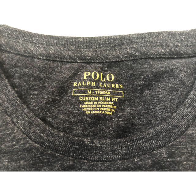 POLO RALPH LAUREN(ポロラルフローレン)のポロラルフローレン　ビッグポニー　ロングTシャツ　新品 メンズのトップス(Tシャツ/カットソー(七分/長袖))の商品写真