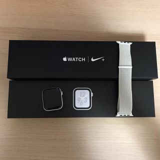 アップルウォッチ(Apple Watch)の【ラッキーさん専用】APPLE WATCH4 NIKE 44mm(腕時計(デジタル))