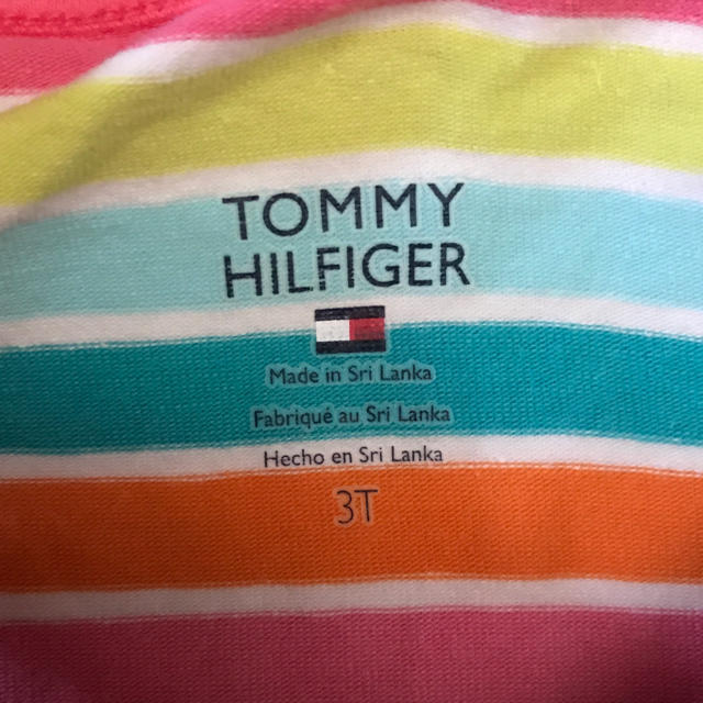 TOMMY HILFIGER(トミーヒルフィガー)のTOMMY HILFIGER パンツワンピ　95 キッズ/ベビー/マタニティのキッズ服女の子用(90cm~)(ワンピース)の商品写真