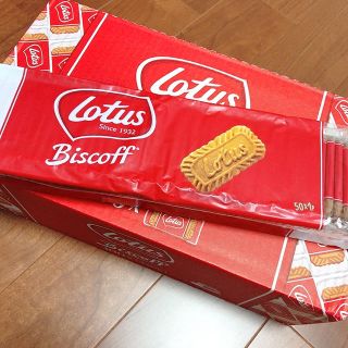 ロータス(LOTUS)のロータス　カラメルビスケット　ビスコフ　50枚(菓子/デザート)