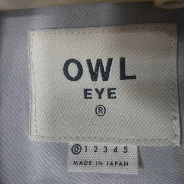 OWL opticwarlock(オウルオプティックワーロック)のo1429 OWL EYE　オウル　日本製　半袖　シンプル　デザイン　シャツ レディースのトップス(シャツ/ブラウス(半袖/袖なし))の商品写真