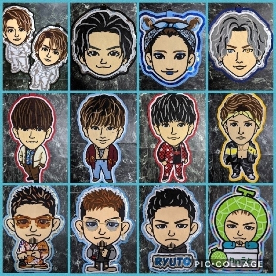 EXILE TRIBE(エグザイル トライブ)のLDH フェルトオーダー　キャラフェルト　ハンドメイド エンタメ/ホビーのタレントグッズ(ミュージシャン)の商品写真