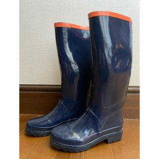 マークジェイコブス(MARC JACOBS)のマークジェイコブス　レインブーツ ネイビー(レインブーツ/長靴)