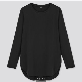 ユニクロ(UNIQLO)のS様専用　ユニクロ　コットンロングシャツテールT(Tシャツ(長袖/七分))