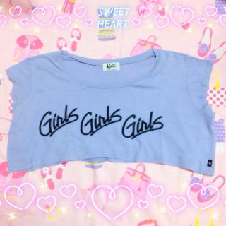 ケイティー(Katie)のりも様専用♡katie クロップTee(Tシャツ(半袖/袖なし))