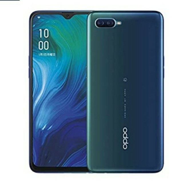 スマートフォン/携帯電話OPPO Reno A 128GB ブルー