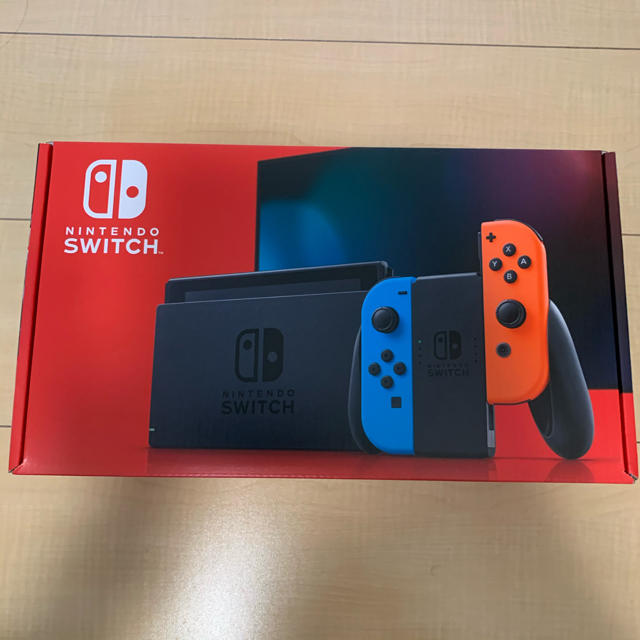 家庭用ゲーム機本体Nintendo Switch ネオンブルーネオンレッド本体　新品　未開封