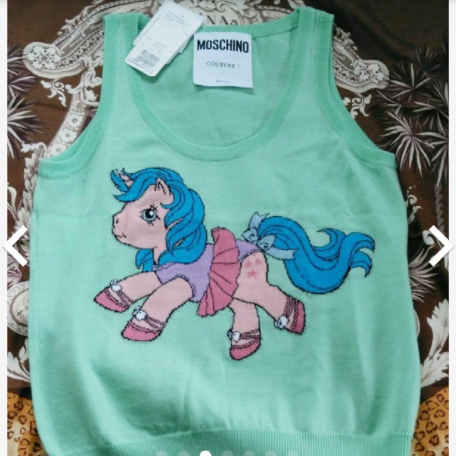 MOSCHINO(モスキーノ)のMOSCHINO×MyLittlePony タンクトップ レディースのトップス(タンクトップ)の商品写真