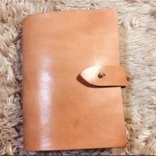 革のシステム手帳カバー ミニサイズ 6穴   leather wild(その他)