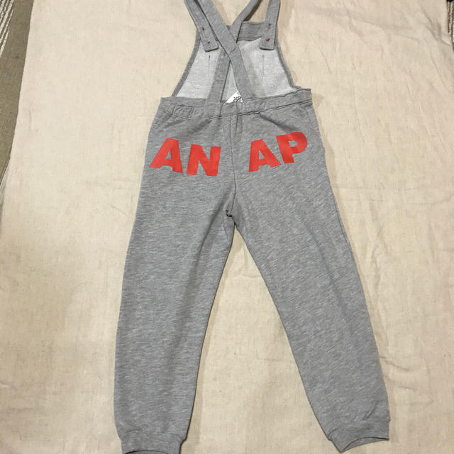 ANAP Kids(アナップキッズ)のANAP★アナップ オーバーオール120cm キッズ/ベビー/マタニティのキッズ服女の子用(90cm~)(パンツ/スパッツ)の商品写真