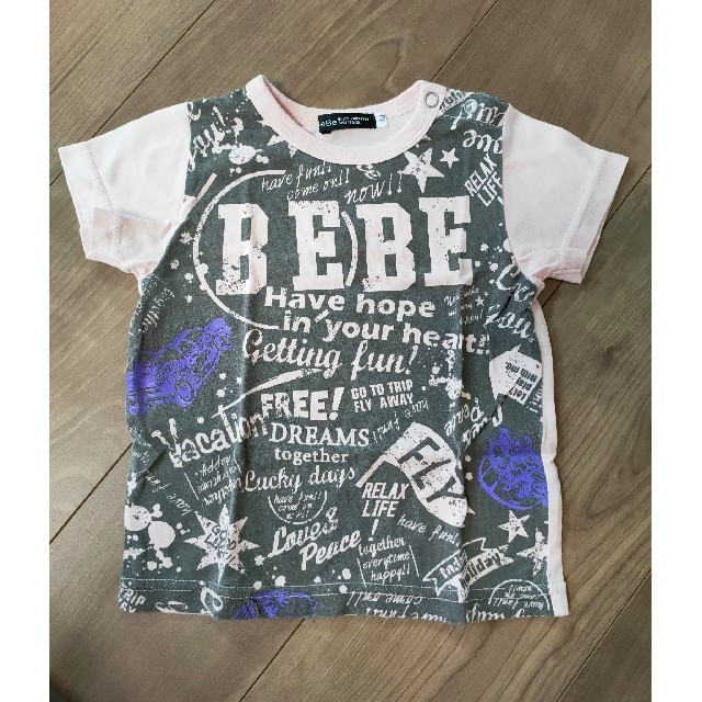 BeBe(ベベ)のBeBe80cmティシャツ キッズ/ベビー/マタニティのベビー服(~85cm)(Ｔシャツ)の商品写真